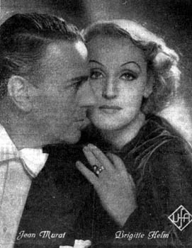 Jean Murat et Brigitte Helm dans Le secret des Woronzeff