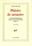 Plaisirs de mémoire