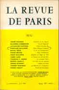 Revue de Paris - Mai 1959